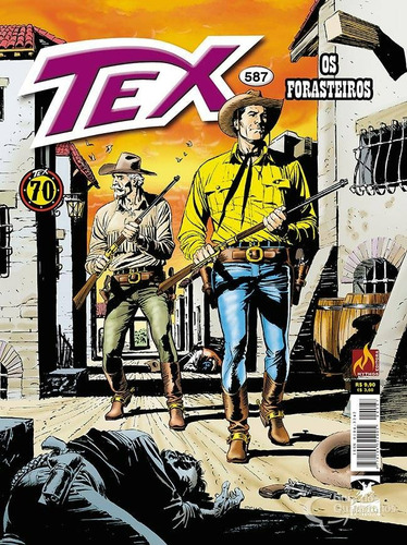 Tex 587 - Os Forasteiros - Editora Mythos