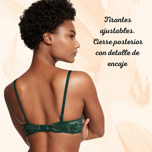 Brasier Victoria's Secret Balconette Encaje 34 B