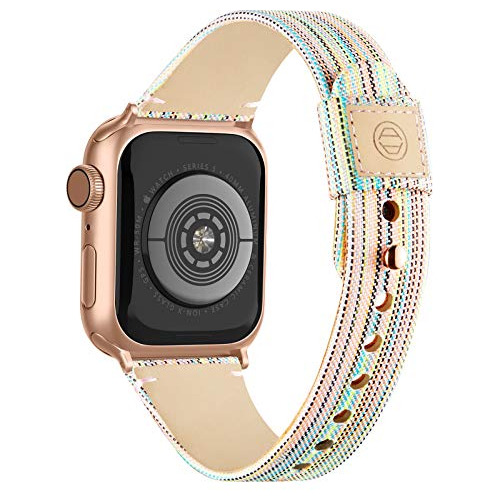 Compatible Banda De Reloj De Apple 38 Mm 40 Mm 42mm 44m...