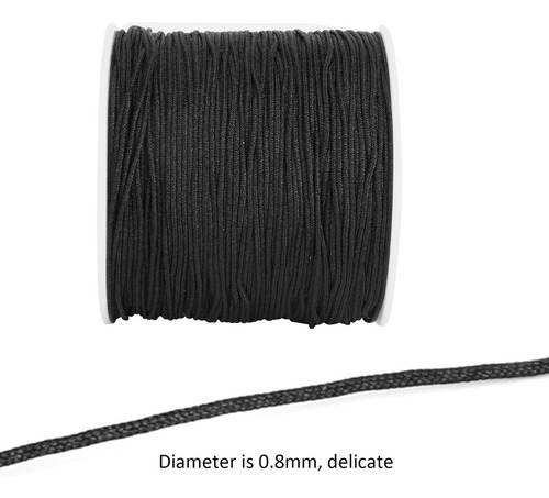 Hilo De Nailon Satinado Con Forma De Cola De Ratona, Para Ha