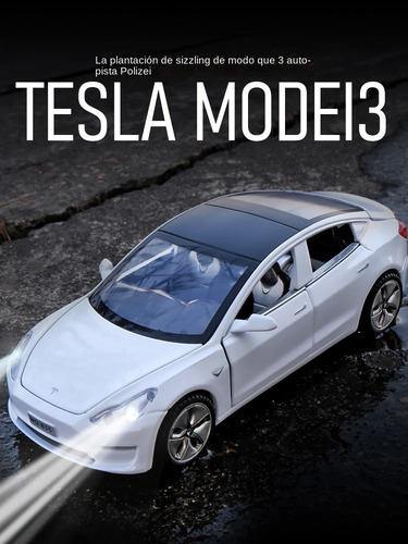 Compatible Con Tesla Model3 Coche Modelo Coche De Juguete