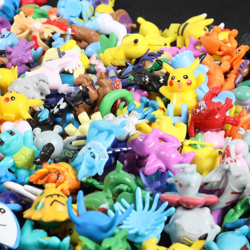 Pokémon Paquete Figuras Coleccionables 72 Con Pikachu
