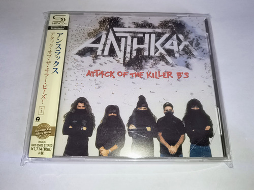 Cd Anthrax - Attack Of The Killer B's Japón Estándar (Usado)