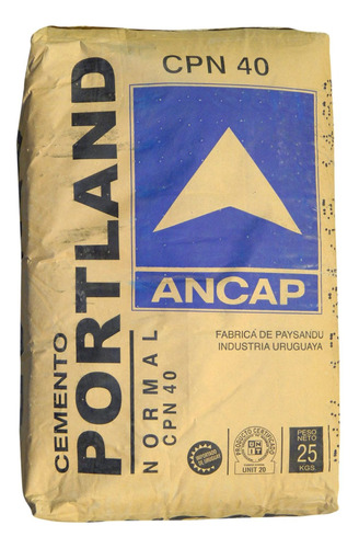 Cemento Portland Ancap 25 Kg Oferta!