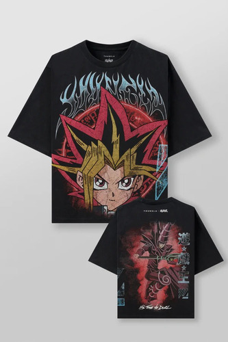 Playera Deportiva Youngla 4123 Yu Gi Oh! Tee Original