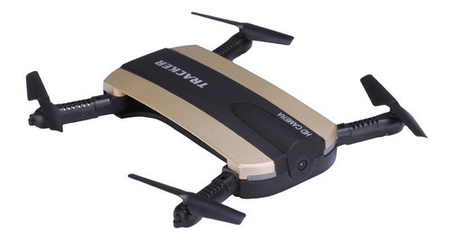 Drone JXD 523 con cámara HD dorado 1 batería