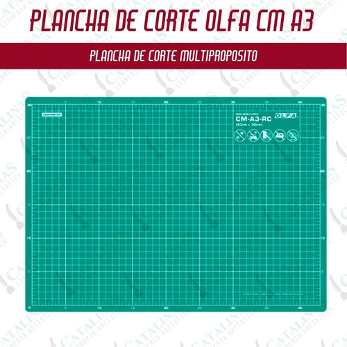 Plancha De Corte Olfa Tamaño A3 45x30cm Microcentro