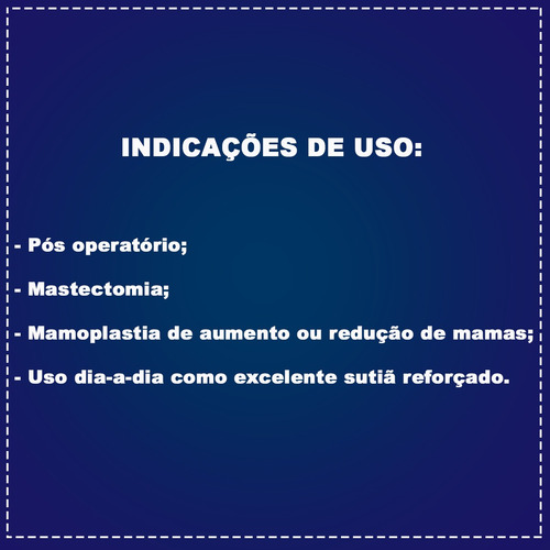 Imagem 4 de 4 de Sutiã Pós Operatório Mamoplastia Compressivo Reforçado