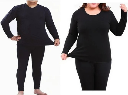 Calça Blusa Plus Size Feminina Forro Fleece Segunda Pele