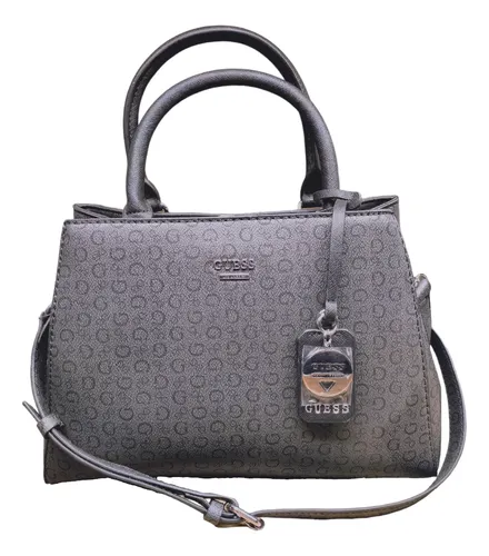 Bolsa Guess Original Sv845105 Gris Oscuro Env o Gratis Cuotas