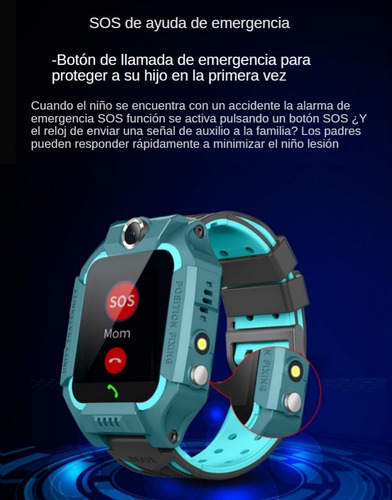Reloj Inteligente Smartwatch For Niños, Gps, Llamadas, Cáma