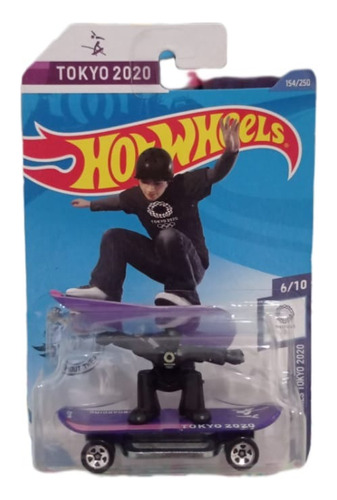 Carro Coleccionable Hot Wheels Skate Grom Games Tokyo 2020