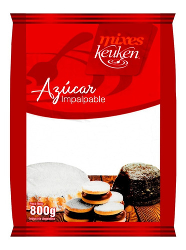 Azucar Impalpable Keuken X 800g - Ciudad Cotillón