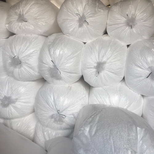 Flocos Isopor Com 300 Litros Para Embalagens Transporte