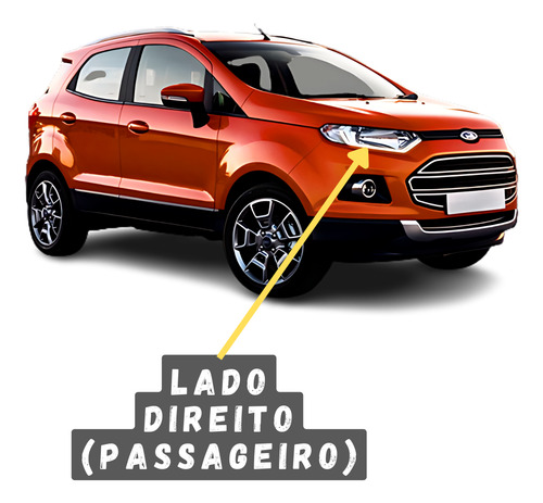 Farol Lanterna Ford Ecosport 2014 Lado Direito Passageiro