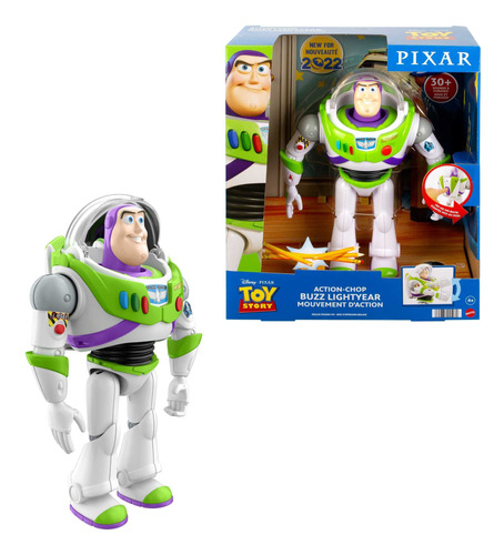 Toy Story 4 Movie Toys, Buzz Lightyear - Figura De Accion Pa
