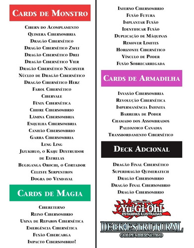Yu-gi-oh! Deck Estrutural: Golpe Cibernético - 48 Cartas
