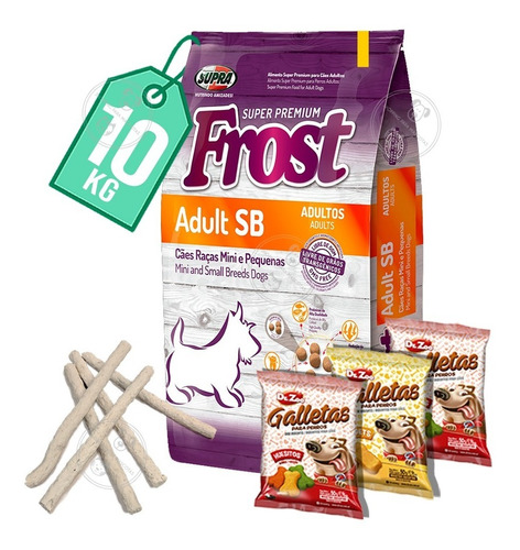 Comida Perro Frost Adulto Raza Peq. 7.5 Kg 