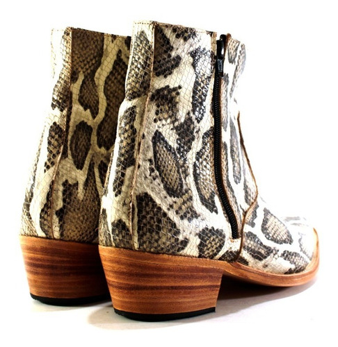 Imagen 2 de 7 de Bota Hombre Serpiente Premium Diseño Lemmy By Ghilardi