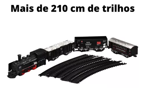 Brinquedo Dtc Trem Miniatura Express Premium 4163 em Promoção na Americanas