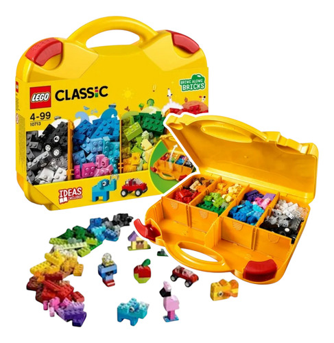 Valija Lego Clasica Creativa 213 Piezas Construccion Bloques