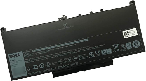 Batería Para Dell Latitude E7270 E7470 Mc34y | Dell J60j5