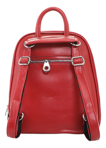 Mochila Fancy Agarrate Catalina Rojo Liso