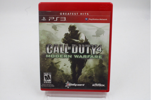 Jogo Ps3 - Call Of Duty 4: Modern Warfare (2)