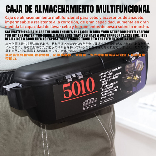 Portátil Estuche Caja Para Aparejos Señuelos Anzuelos Pesca