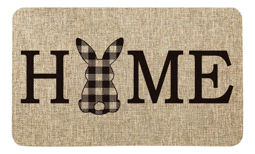 Felpudos De Bienvenida Para El Día De Pascua Home Carpets De