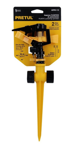 Aspersor Pretul Plastico Dos Vias Estaca De 14cm 40 A 50 Psi