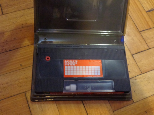 Head Cleaner Vcr Cassette Limpiacabezales De Video
