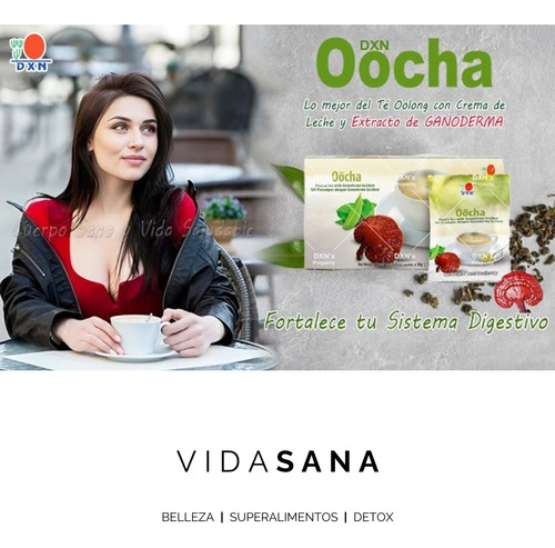 Té Oocha Dxn / Té Oolong Con Ganoderma Lucidum