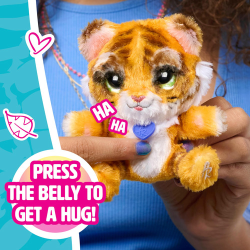 Juguetes Just Play Furreal My Minis Little Hugs Tiger 4 Años Color