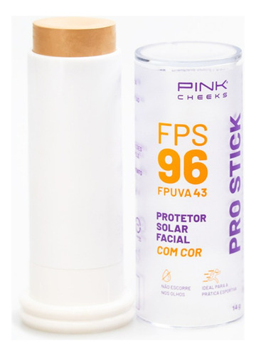 Base Facial Em Bastão Fps96 Pink Cheeks Cores