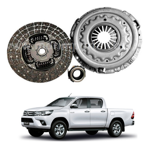 Kit De Embrague 3 Piezas Toyota Hilux Revo 2.4d 2016-2019