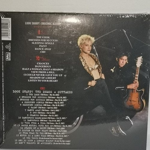 Roxette Look Sharp! Cd Eu Nuevo Musicovinyl