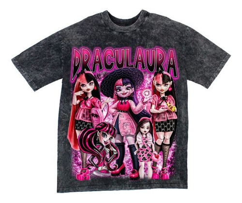 Playera Draculaura Monster High Aesthetic Vintage 