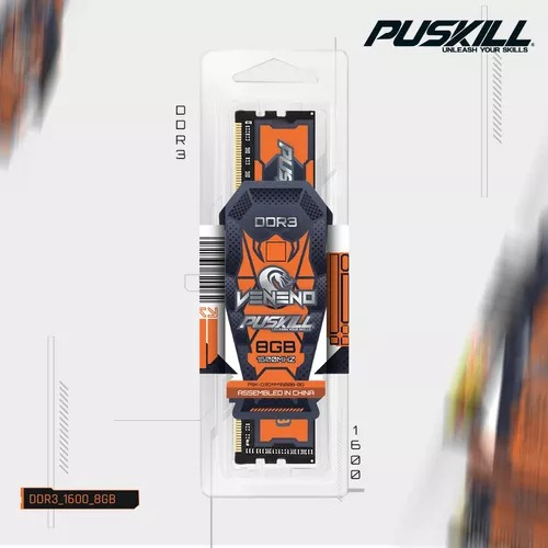 Memoria Ram Puskill Veneno Para Jugadores De Escritorio Ddr3