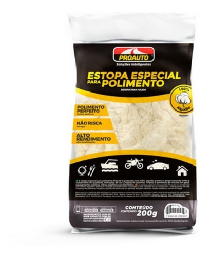Imagem 3 de 3 de Super Kit Massa De Polir Com Estopar Especial Da Proauto