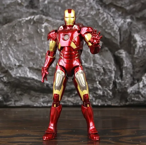 threezero Marvel Homem de Ferro Iron Man Mark 7 DLX 1:12