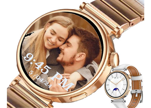 Smartwatch Mujer Lujo! Llamadas Asist Voz Contesta Whatsapp