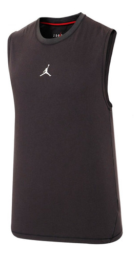 Camiseta Esqueleto Nike Jordan Dri-fit Hombre-negro