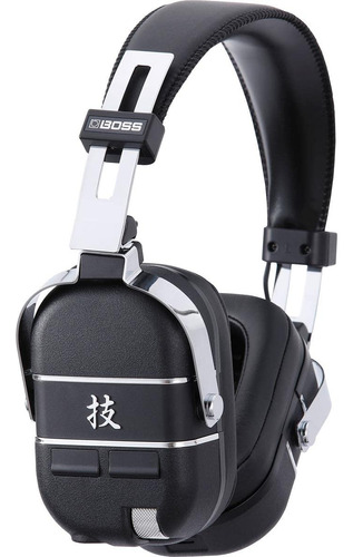 Amplificador De Auriculares Boss Waza-air Para Guitarra Negro