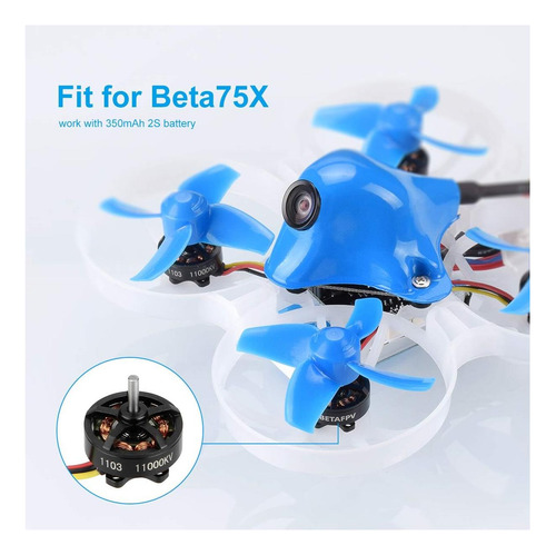 Betafpv 4pcs Kv Motores Sem Escova Fpv 2s Motor Rc Para 2s