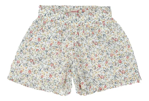Short Niña Carmen 2 Beige Calpany