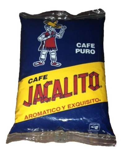 Café 100% Puro, Tostado, Molido, Jacalito 1 Kg