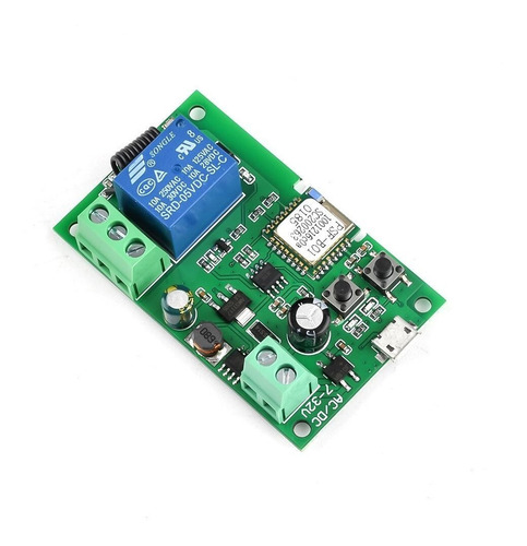 Imagem 5 de 5 de Sonoff Wifi Relé Rf 433mhz 5v-12v-32v Função Pulso E Travado