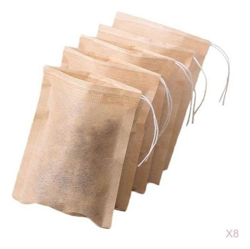 8 Set To 800 Pcs Empty Herbal Tea Filter Bags 1