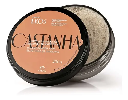 Esfoliante de Castanha para o Corpo Ekos 200g em polpa